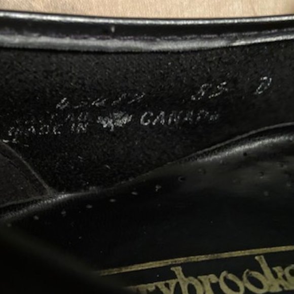 Kerrybrooke Black Oxford Shoes Ladies Size 8.5 NIB Vintage Made in Canada - Picture 9 of 10